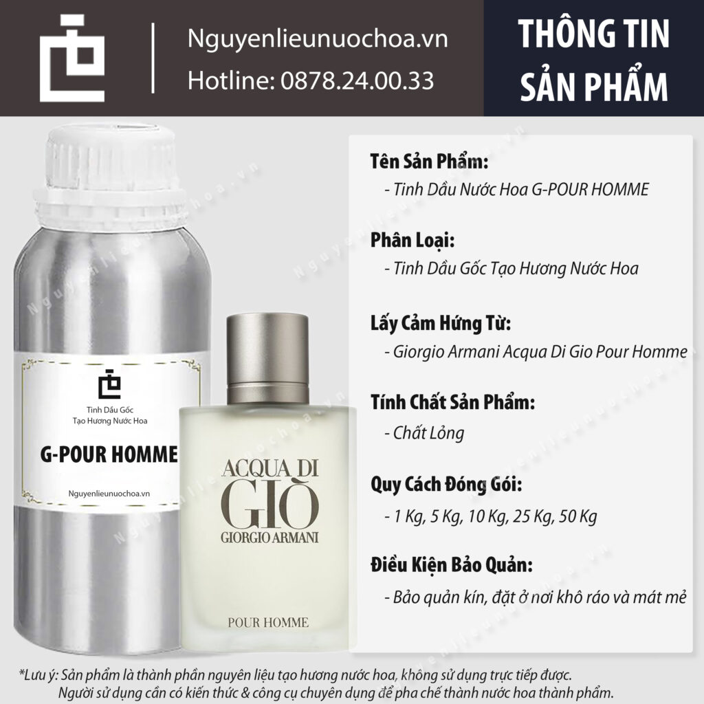 tinh dầu nước hoa giò trắng