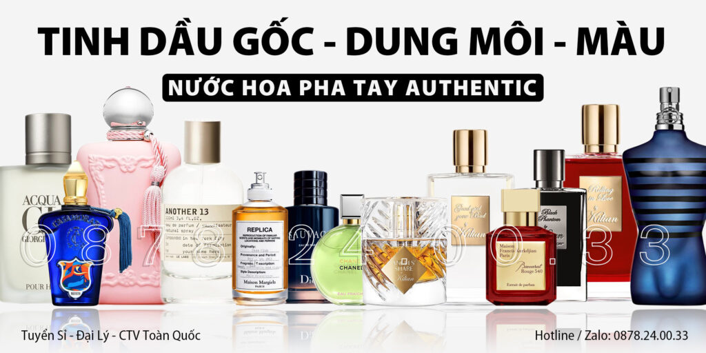 Nguyên Liệu Pha Nước Hoa Authentic