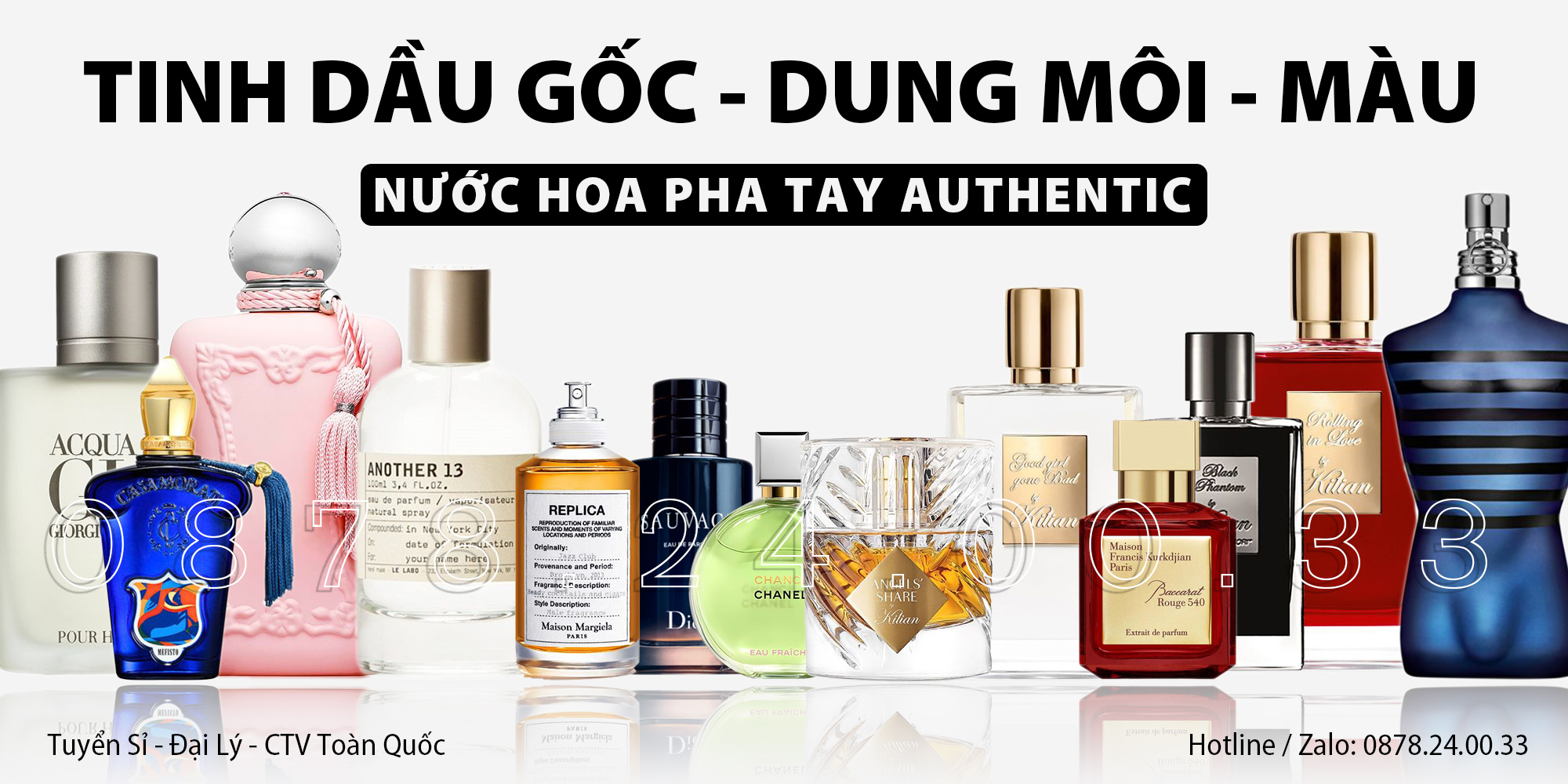 Nguyên Liệu Pha Nước Hoa Authentic