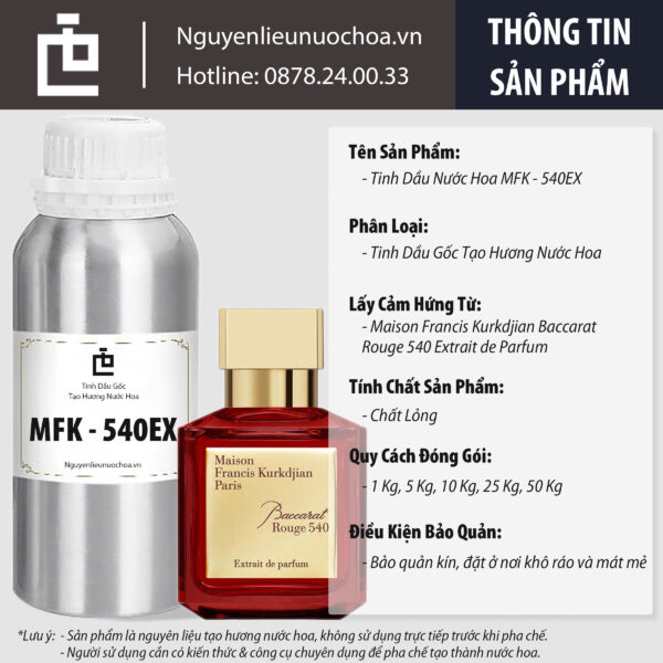 [MFK - 540EX] - Maison Francis Kurkdjian Baccarat Rouge 540 Extrait