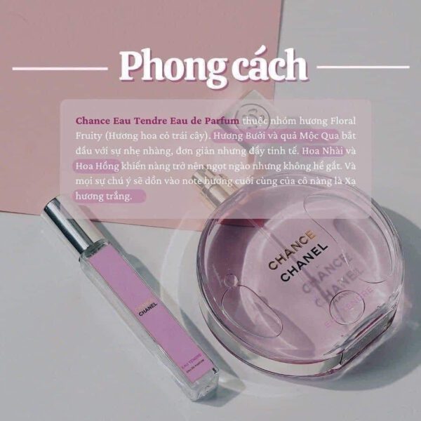 Chanel Chance Eau Tendre EDT (Chance Hồng)